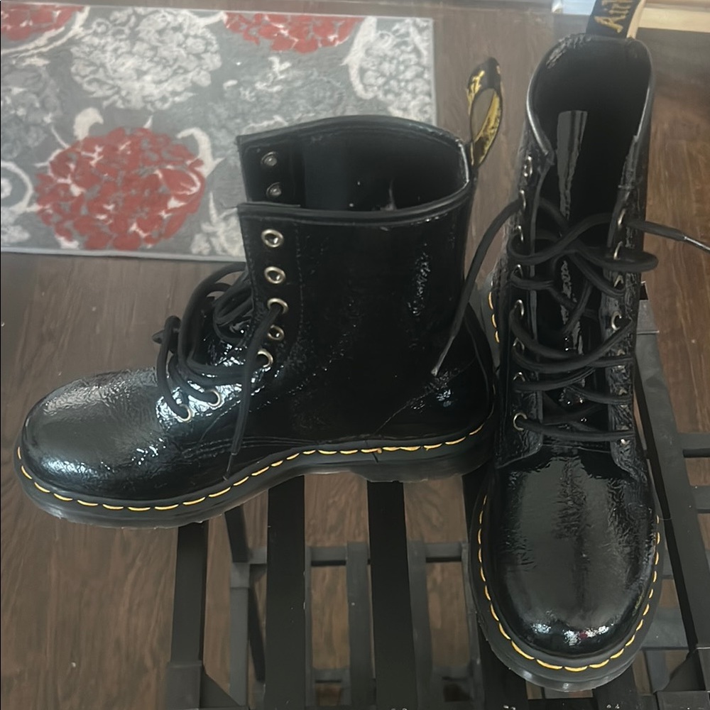 Never worn Dr. Martens Black Lace-Up Boots